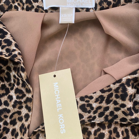 Michael Kors Leopard Dress In XS - Picture 4 of 5